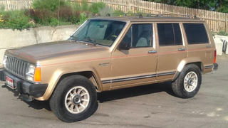 This Super-Rare Diesel Jeep Cherokee XJ For Sale In Idaho Shares Its Engine With A Winnebago